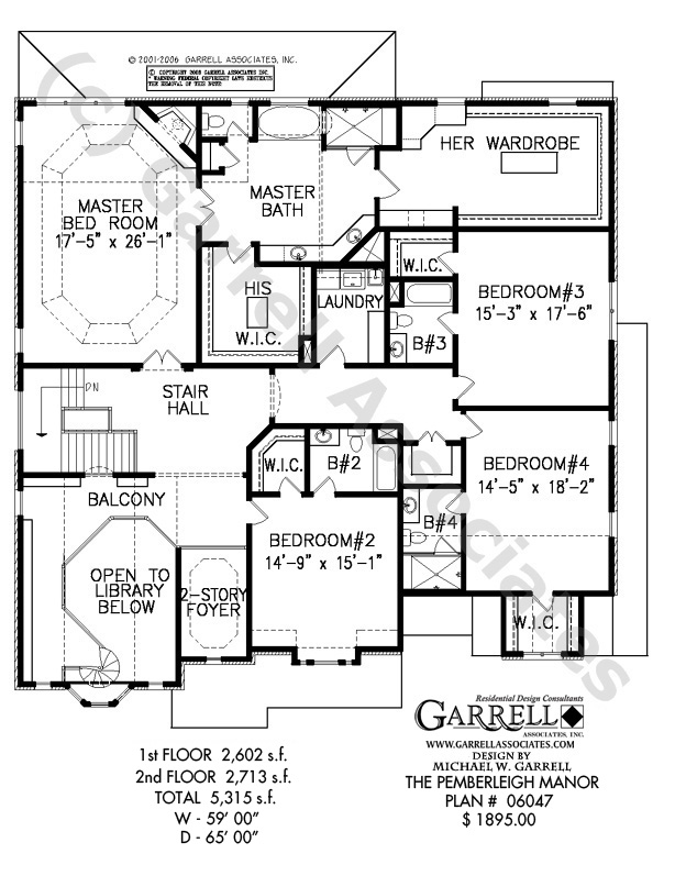 614x807 Pemberleigh Manor House Plan Estate Size House Plans