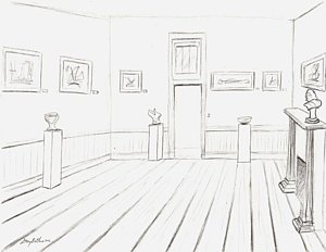 300x232 Stairway Drawings