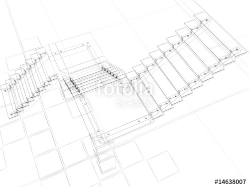 500x375 Abstract Sketch Stairs Stock Photo And Royalty Free Images