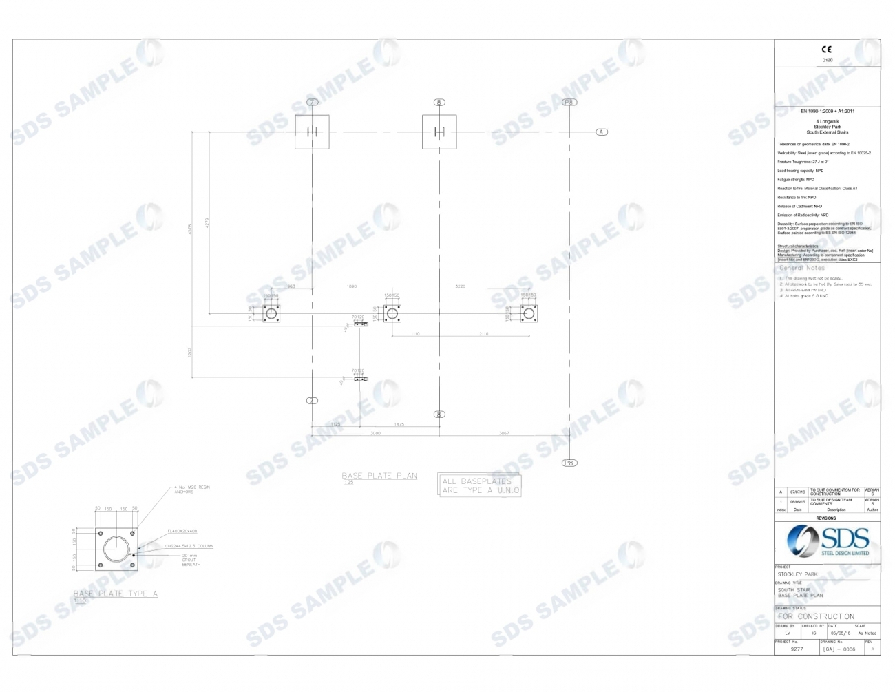 1300x1005 Stockley Park, London, Stairs Sds Steel Design