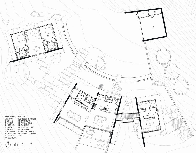 823x644 Architectures Excellent Butterfly House Plans Images Ideas