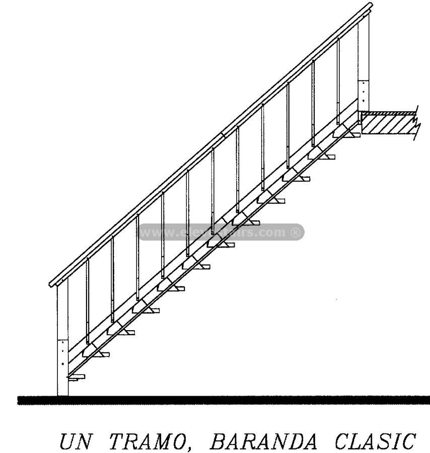 854x900 Stair Railings, Balusters, Handrails