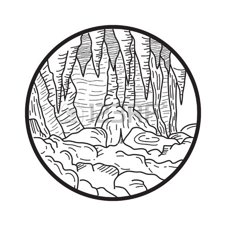 450x450 Cave Formation Royalty Free Cliparts, Vectors, And Stock