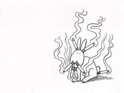 470x354 Bunny Suicides Images Smoking Wallpaper And Background Photos