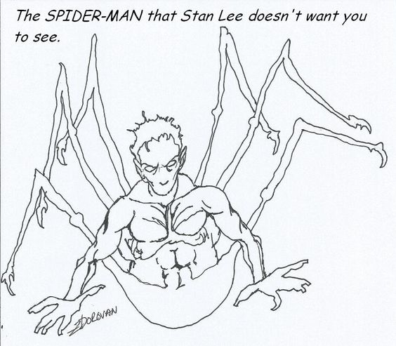 564x493 The Spider Man Stan Lee Doesn'T Want You To See. Sketches