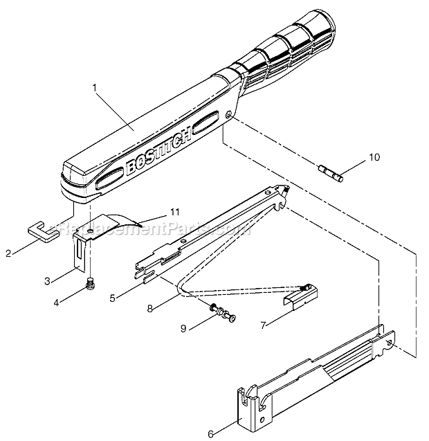 620x637 Bostitch H30 6 Parts List And Diagram
