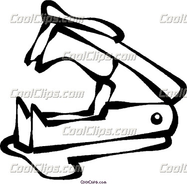 375x369 Staple Clip Art Clipart Panda