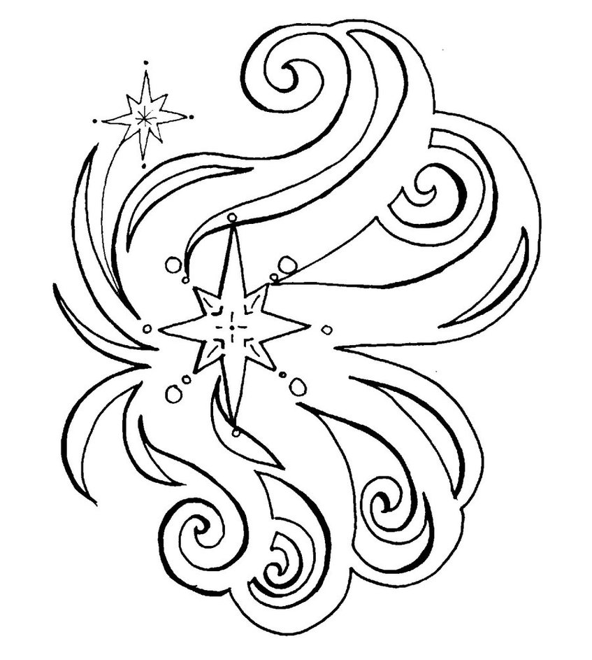847x943 Starburst Lineart By Pick Your Poison