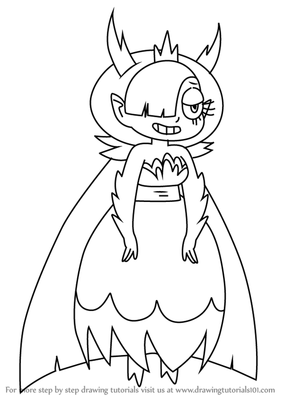 567x800 Learn How To Draw Hekapoo From Star Vs. The Forces Of Evil (Star