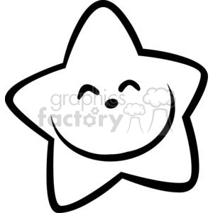 300x300 Royalty Free Royalty Free Smiling Little Star Cartoon Character