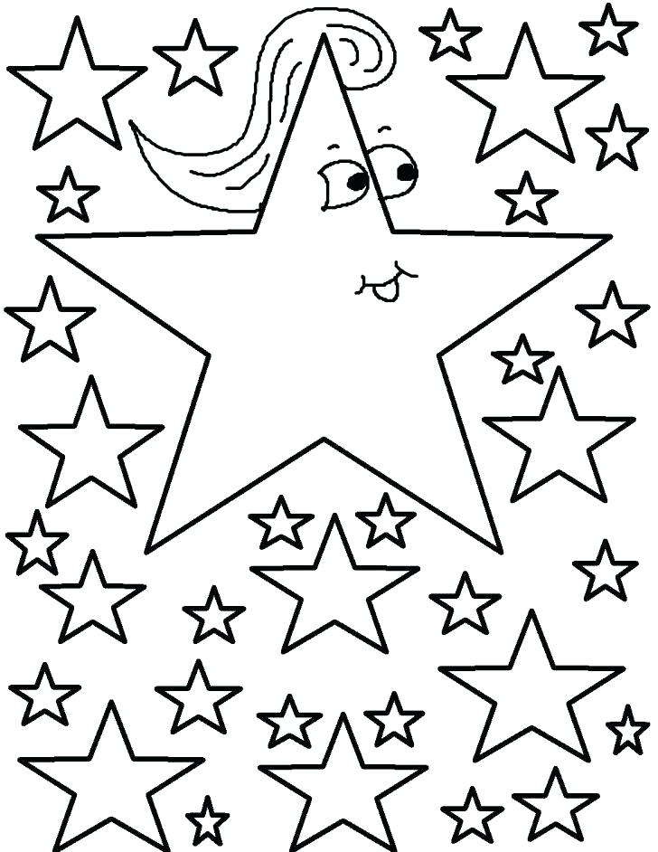 728x942 Star Coloring Pages Printable Shooting Star Coloring Page