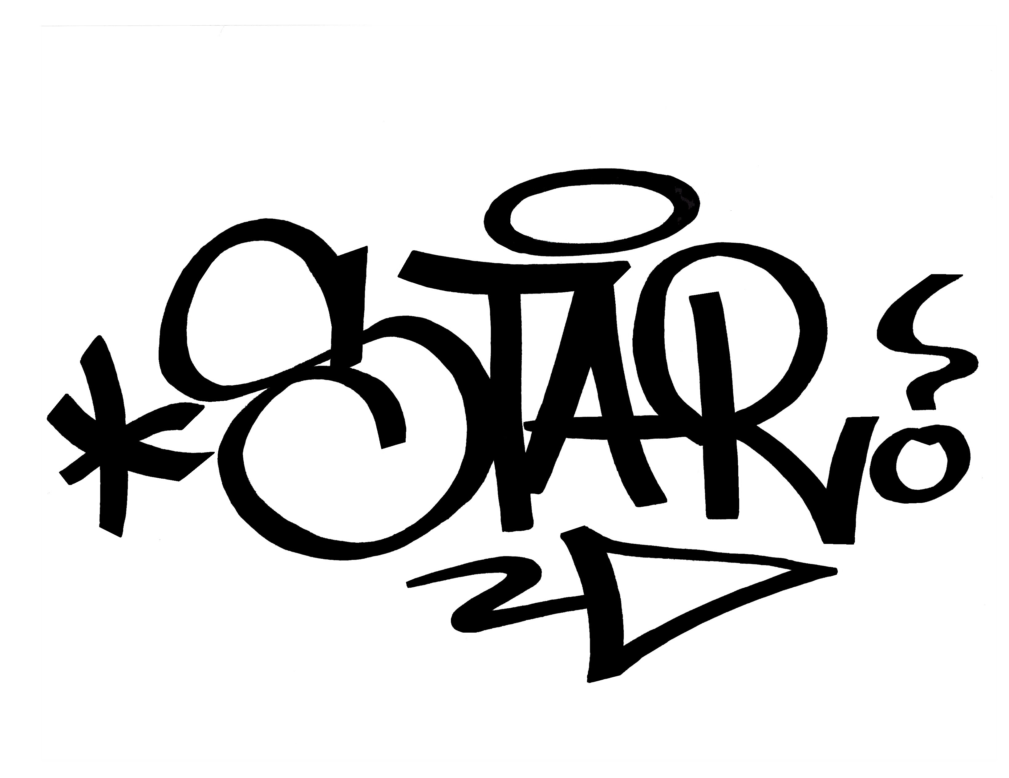 3276x2526 Graffiti Star Drawing How To Draw An Impossible Star