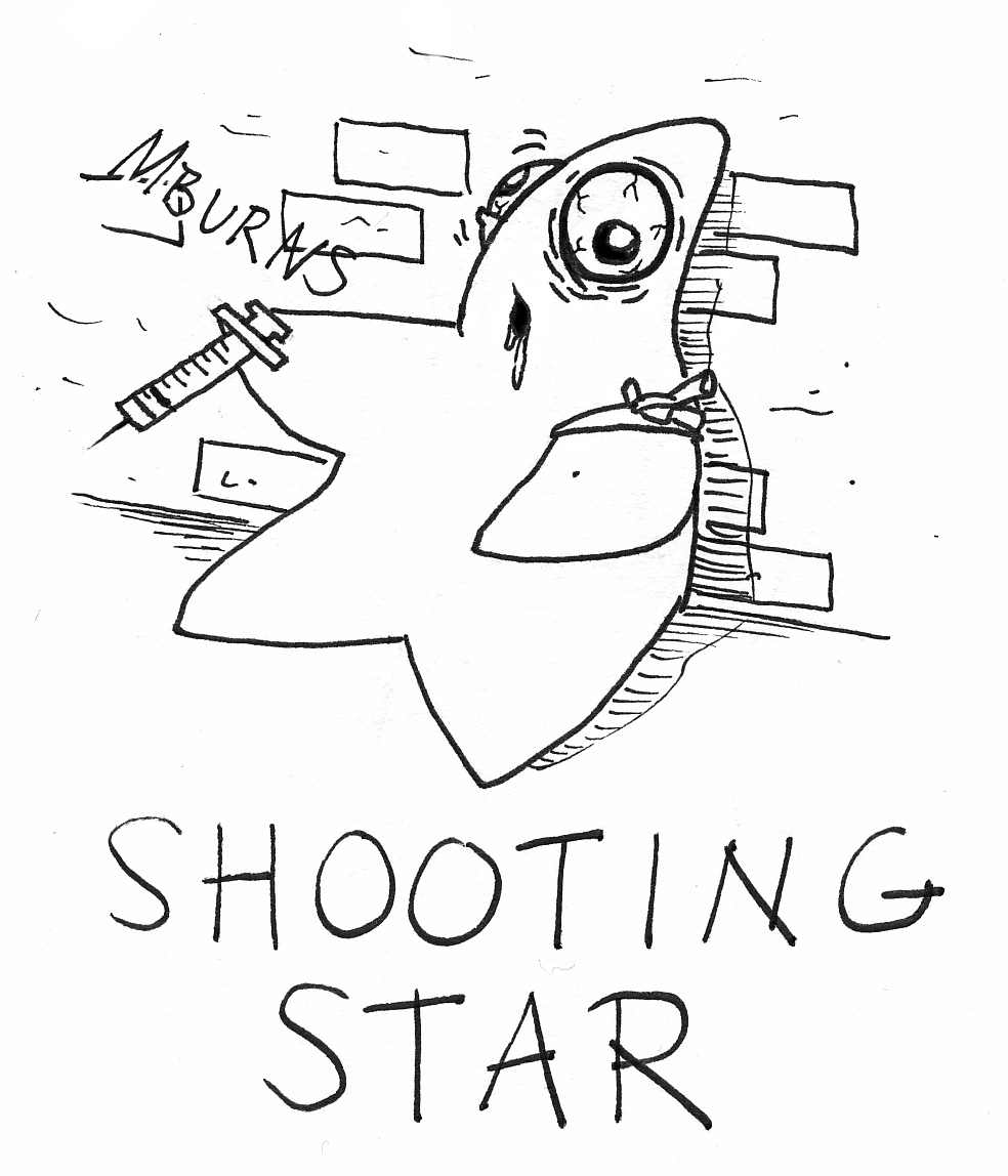 984x1148 Shooting Star Drawing