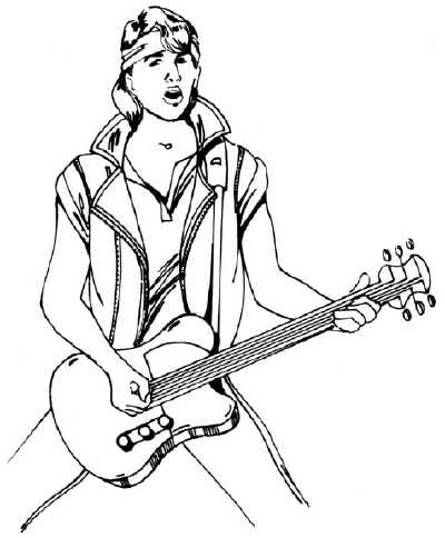 400x484 How To Draw People Rock Star Howstuffworks