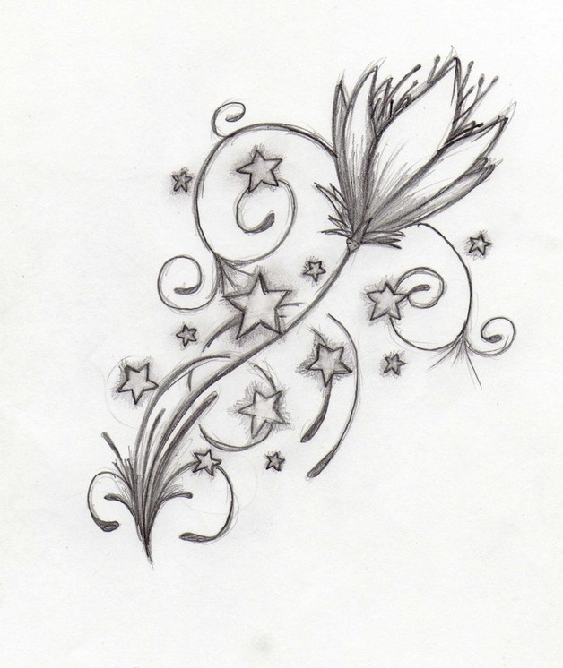 Star Drawing Tattoos at GetDrawings | Free download