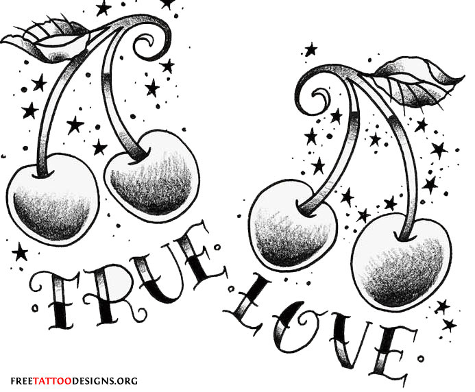 693x572 55 Cherry Tattoo Designs + Their Hidden Meaning