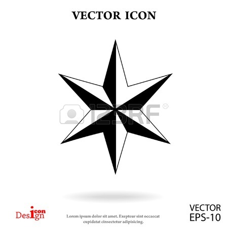 450x450 The Six Pointed Jewish Star Of David In The Style Of Doodle