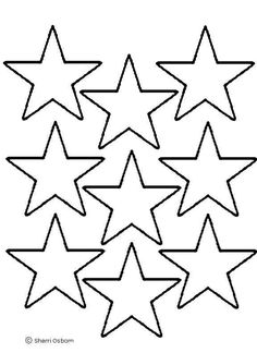 236x324 Multiple Sizes Of Star Template Pages On This Site, Including