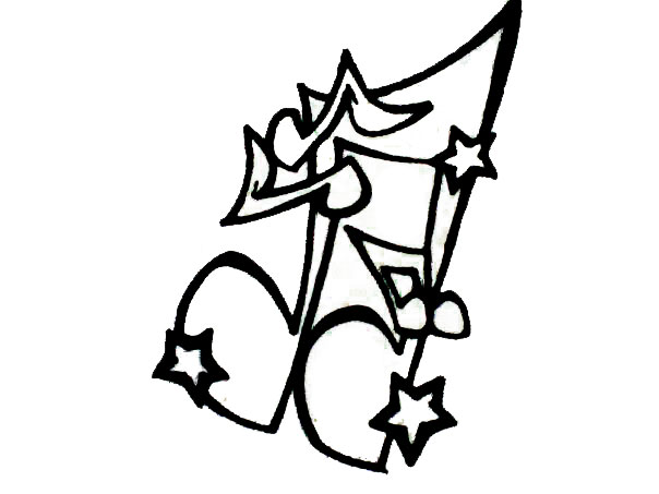 604x453 Star And Music Note + By Avengeddemise13363