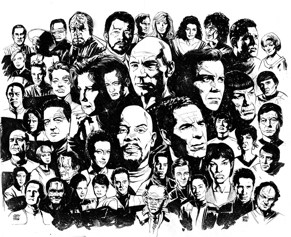1024x833 Star Trek By On @