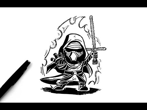 480x360 Comment Dessiner Kylo Ren (Chibi)