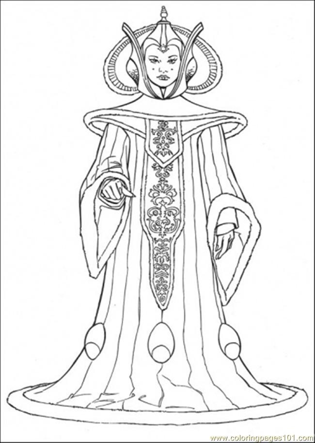 650x912 Star Wars Character 9 Coloring Page