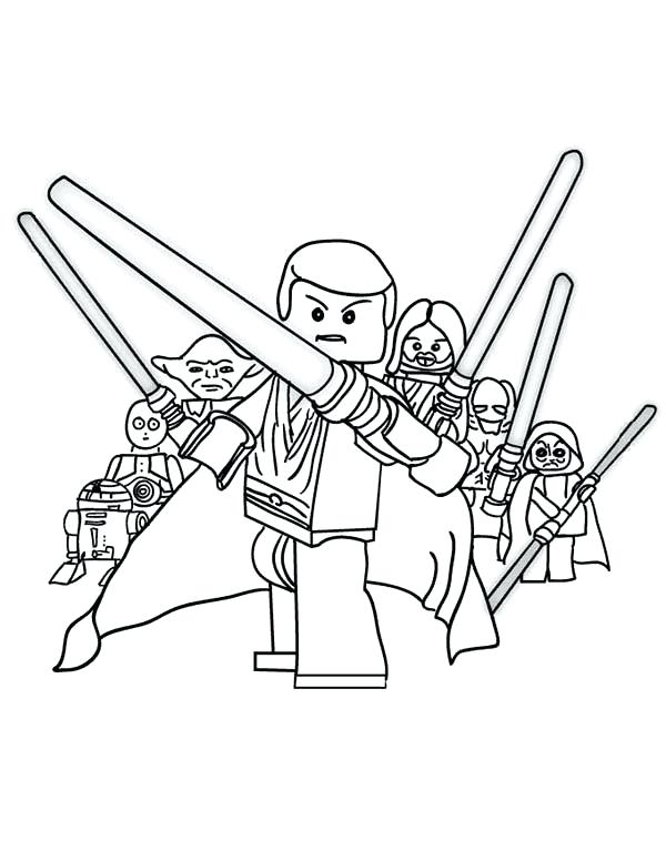 600x776 Lego Star Wars Pictures To Print And Color Star Wars Coloring