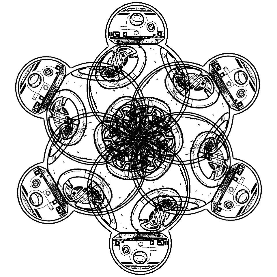 960x960 Easy Star Wars Snowflakes And Mandalas To Print And Color