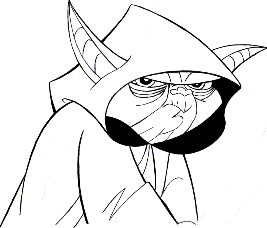 870x744 Star Wars. Clone Wars Yoda By Abydell