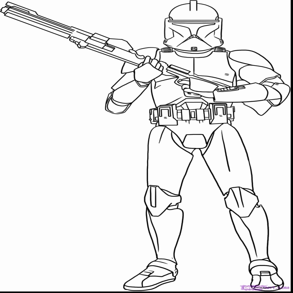 Clone Trooper Drawing at GetDrawings | Free download