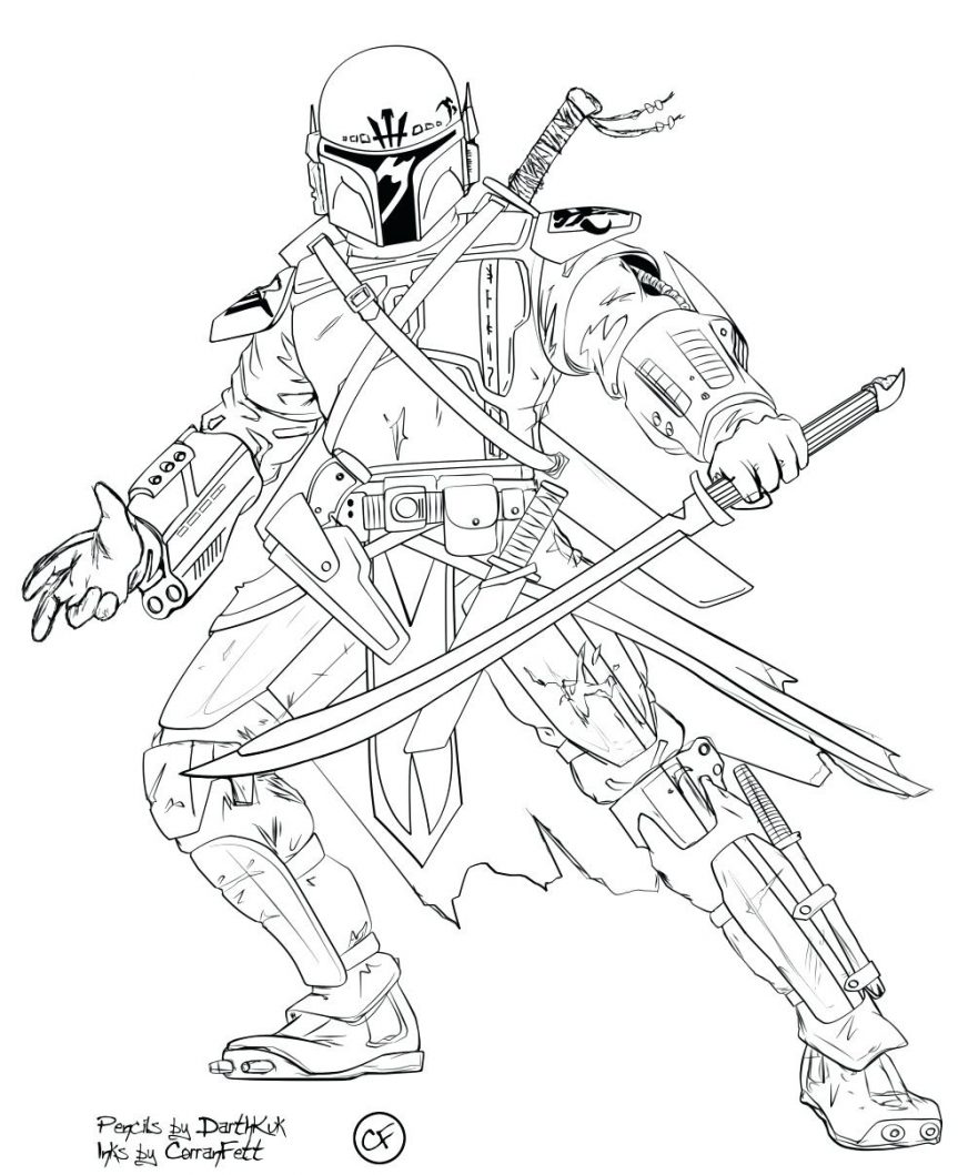 863x1059 Star Wars Clone Trooper Coloring Pages Erf Coloring