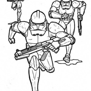 300x300 The Clone Trooper Drawing In Star Wars Coloring Page Batch Coloring