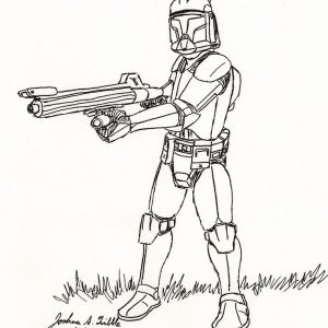 300x300 Star Wars Clone Wars Coloring Pages Jedi Copy Free Coloring Pages