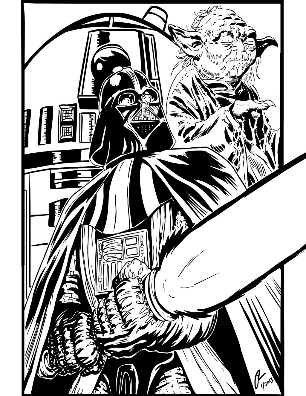 1024x1325 Star Wars By Philliecheesie