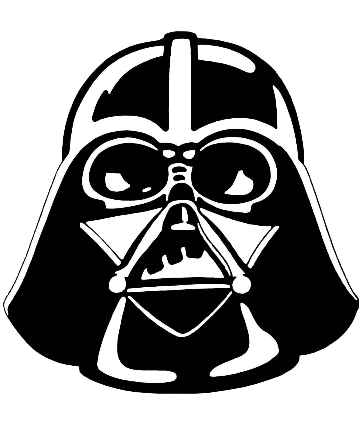 1192x1404 Darth Vader Stencil Star Wars Clipart