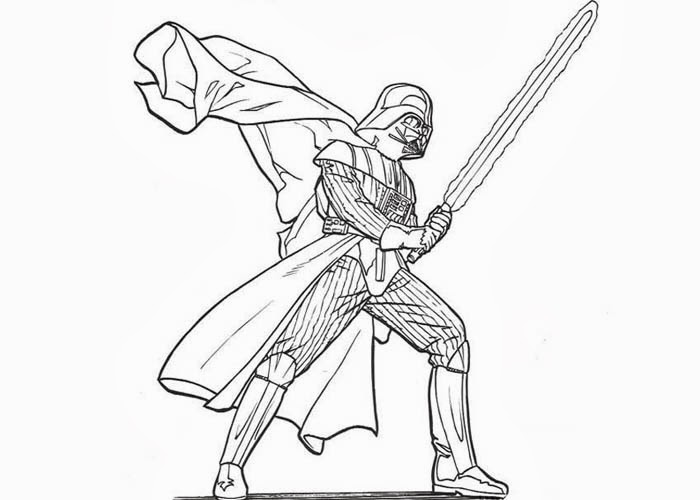700x500 Star Wars Darth Vader Coloring Pages Free Coloring Pages