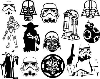 340x270 Star Wars Clipart Etsy
