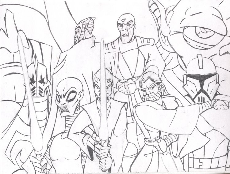 750x568 Star Wars Clone Wars By Kristopherljones