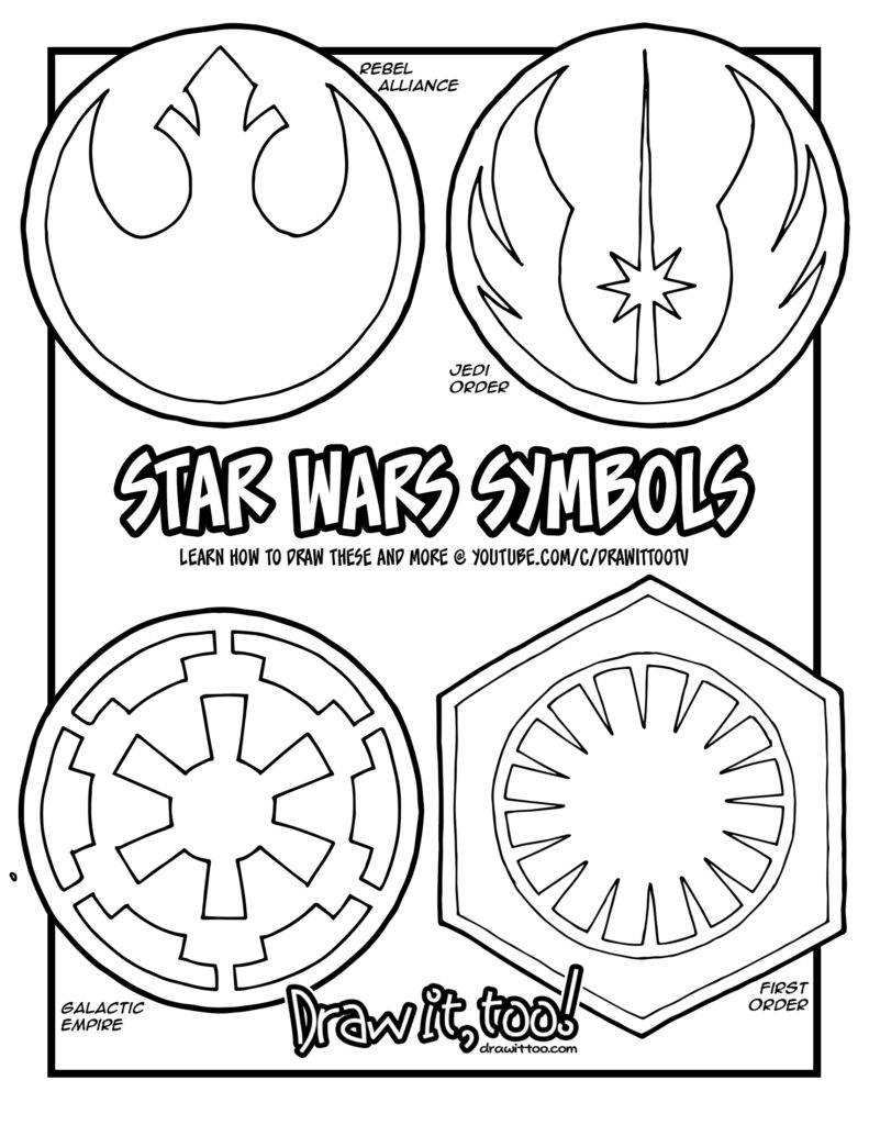 791x1024 The Symbols In The Star Wars Movies