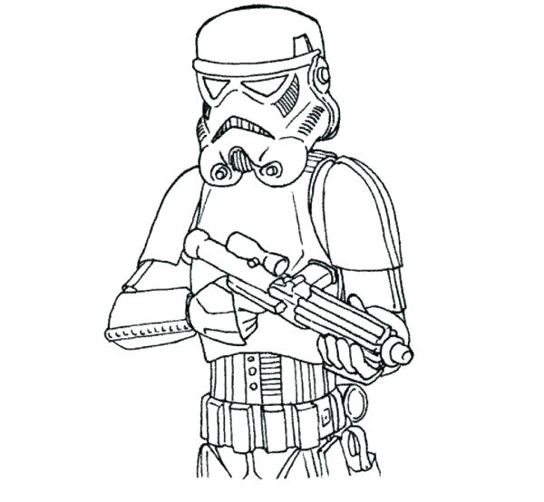 600x554 Best Star Wars Coloring Pages Boba Fett Of Page Line Drawing Easy