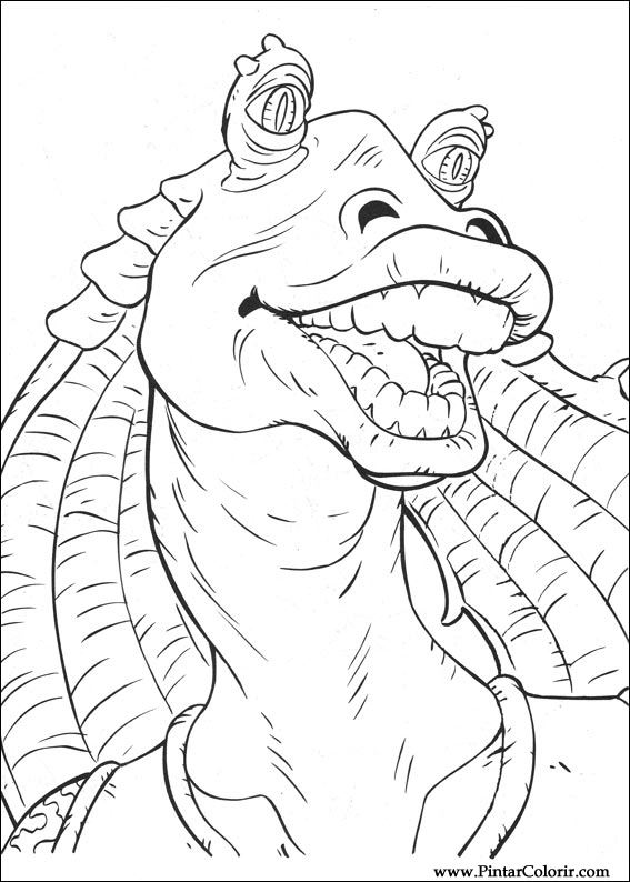 567x794 Drawings To Paint Amp Colour Star Wars