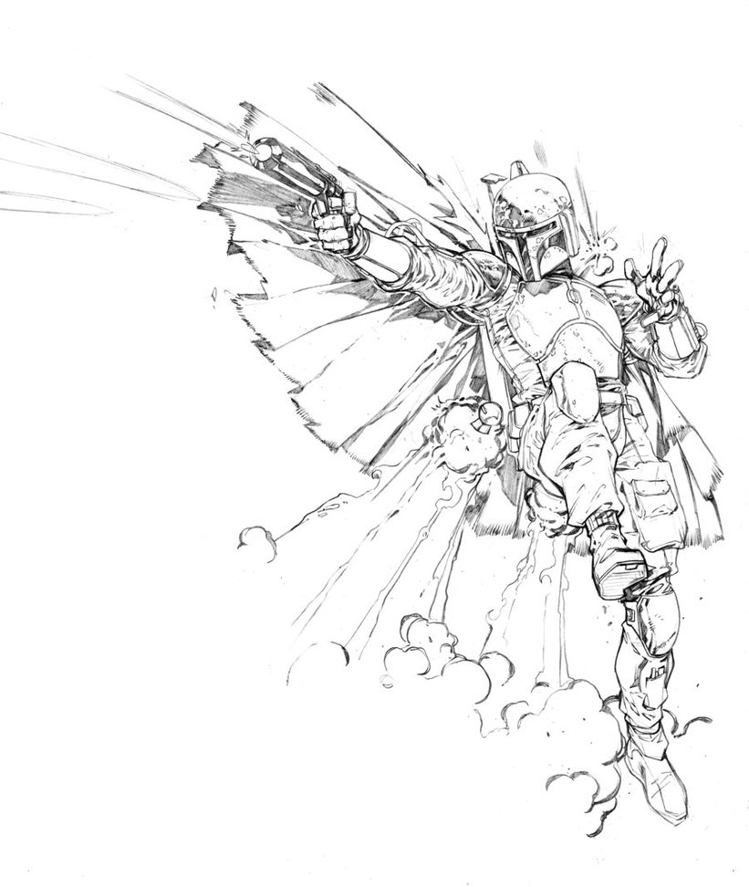 821x972 Starwars Unleashed Pencils. By Ledkilla On Ken