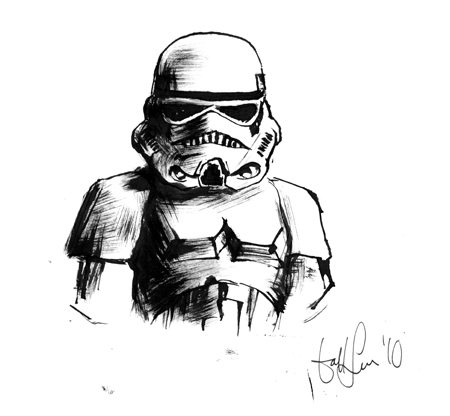 Star Wars Stormtrooper Drawing at GetDrawings | Free download