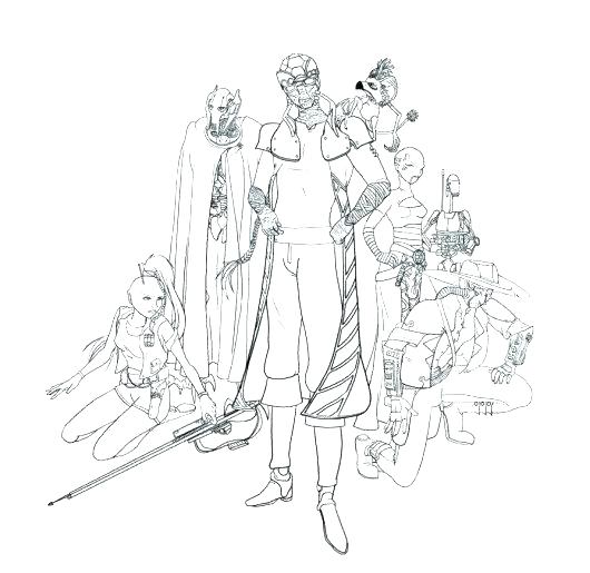 530x515 Star Wars Clone Coloring Pages Star Wars The Clone Trooper Drawing