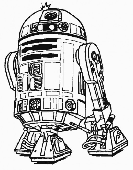 520x667 Star Wars Printable Coloring Pages Hubpages