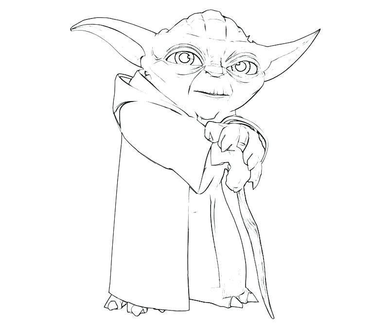 Star Wars Yoda Silhouette at GetDrawings | Free download