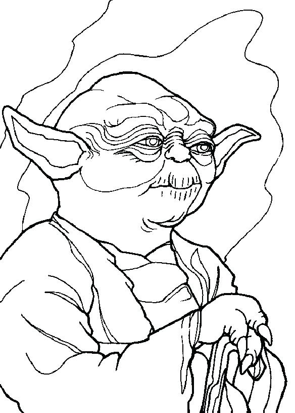 584x816 Yoda Coloring Pages Ignite Your Creativity With Star Wars Coloring