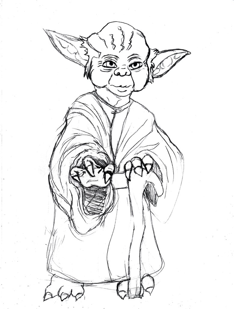 778x1028 Yoda From Star Wars By Bunny Gypsy