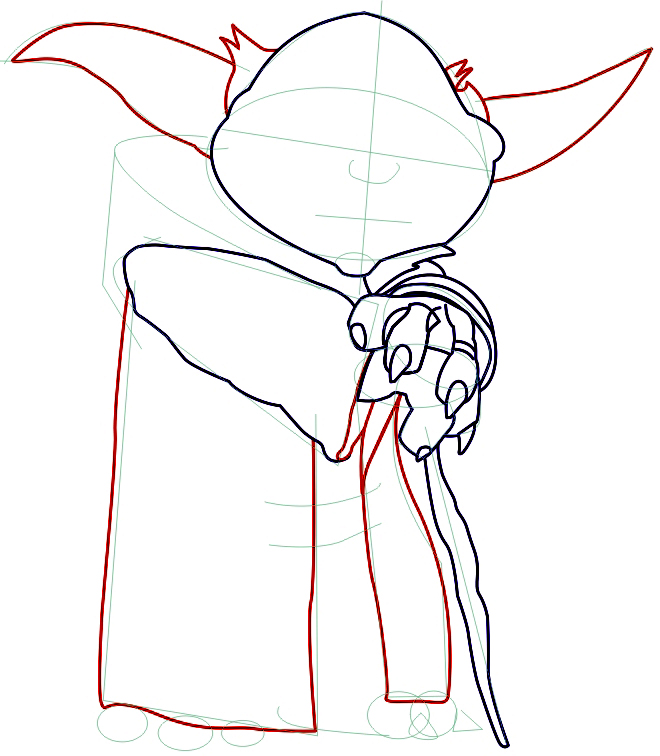 660x756 How To Draw Yoda From Star Wars With Step By Step Drawing Tutorial