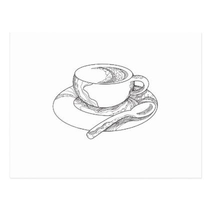 422x422 The Best Coffee Doodle Ideas On Coffee Drawing